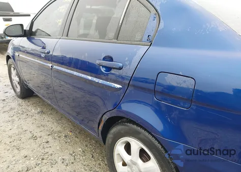 2008 Hyundai Accent Gls from USA, damaged, VIN KMHCN46C38U249903